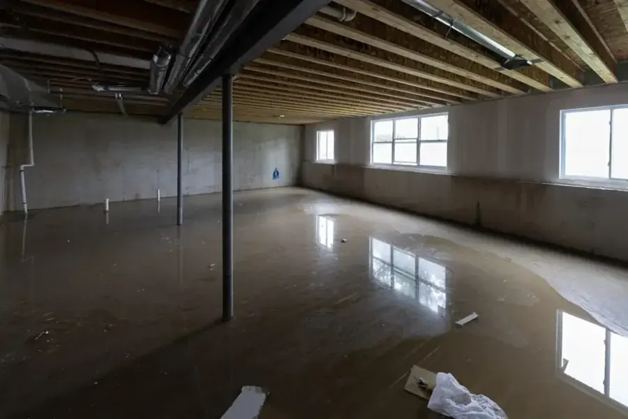 A Derry, NH home with water damage drying equipment