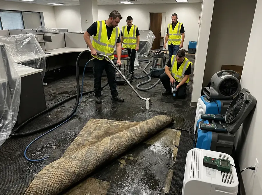 Commercial water damage restoration in a Derry, NH building